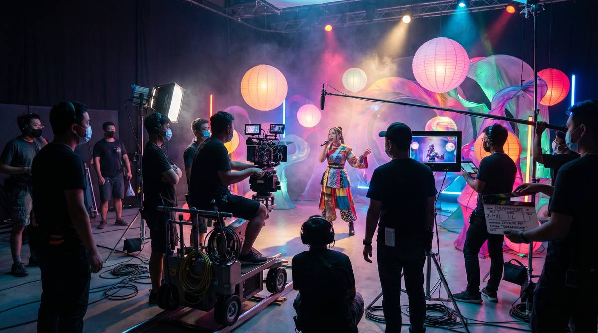 高清动漫MV拍摄视频